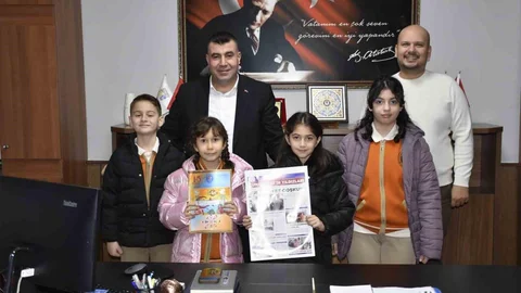 Karacabey'de Öğrencilerden Örnek Çalışma