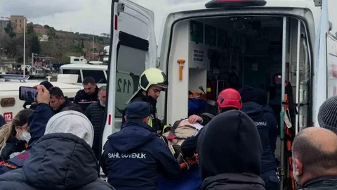 Kocaeli'de Denizde Çırpınma Olayı