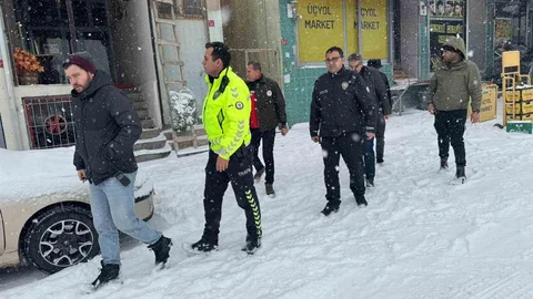 Dicle'de Yılbaşı Denetimleri Yapıldı