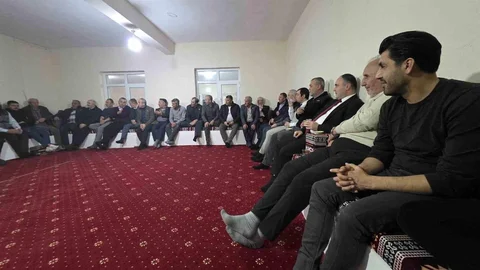 Abaş Köyü'nde Muhtarlar Toplandı