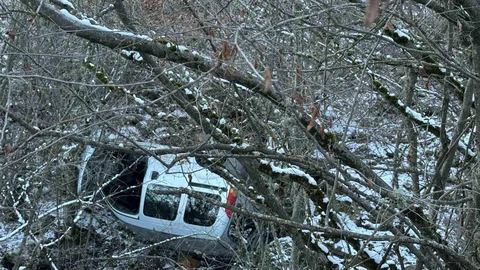 Kastamonu'da Hafif Ticari Araç Kaza Yaptı