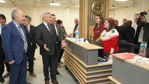 Rize Protokolü Yeni Yıla Görev Başında Girenleri Ziyaret Etti