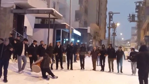 Batman’da Kar Sevinci Coşkusu