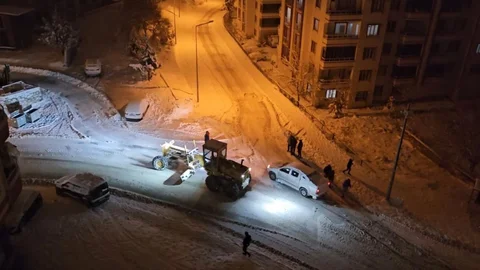 Darende'de Karla Mücadele Devam Ediyor