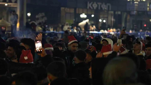 Ankara'da Yeni Yılı Coşkuyla Karşıladı