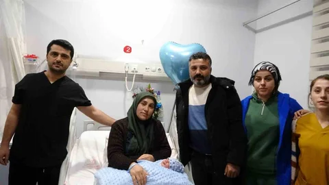 Malatya'da Yeni Yılın İlk Bebeği Doğdu