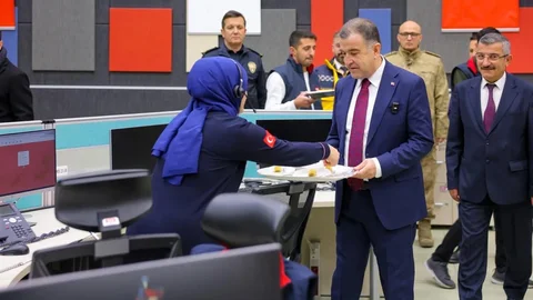 Bayburt'ta Acil Çağrı Merkezi Kutlaması