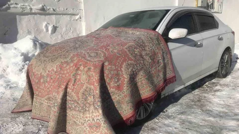 Bayburt’ta Dondurucu Soğuk Hava Etkili Oluyor