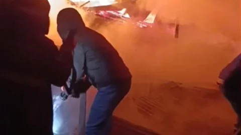 Hizan’da Yangın Paniği Yaşandı