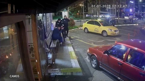 Sarhoş Vatandaşın Kontrol Altına Alınma Anı