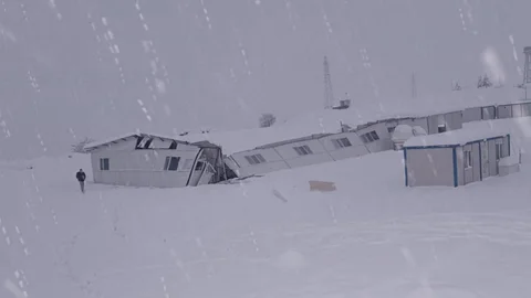 Şırnak'ta Hastane Şantiyesinde Çökme Olayı