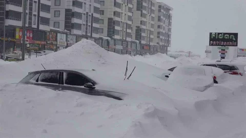 Bitlis'te Kar Yağışı Hayatı Olumsuz Etkiledi