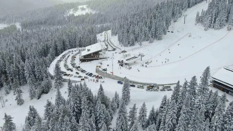 Ilgaz Dağı'nda Yeni Yıl Kalabalığı