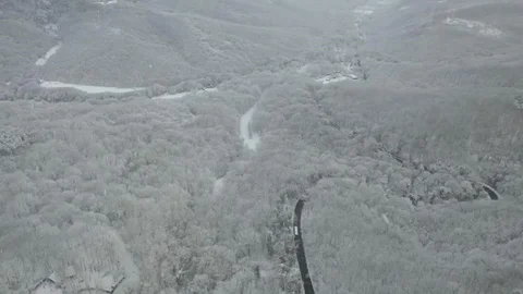 İstanbul Sarıyer Beyaz Örtüyle Kaplandı