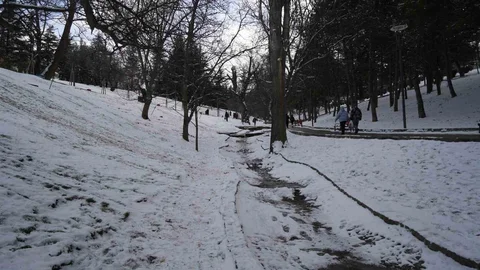 Ankara'da Kar Eğlencesi