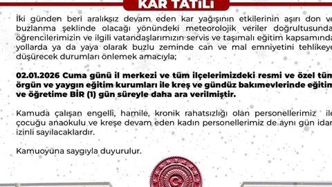 Bingöl'de Eğitime Ara Verildi