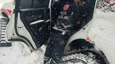 Düzce'de Kar Yağışı Sağlık Hizmetlerini Etkilemedi