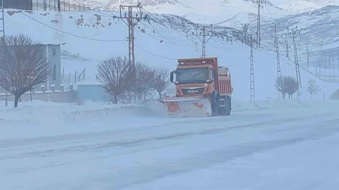 Van'da Kar Yağışı Etkili Oldu
