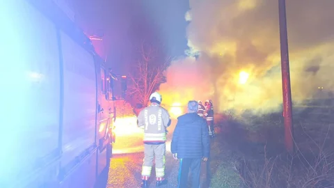 Dörtyol’da Yanan Araç Kullanılamaz Hale Geldi