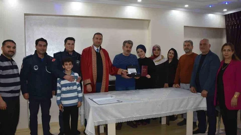 Gaziantep'te Düğün Kar Yağmuru Engellemedi