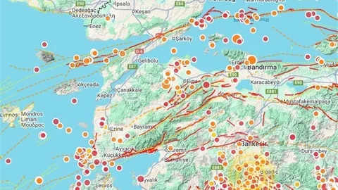 Biga'da Mikro Deprem Aktivitesi Yüksek