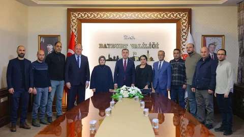 Bayburt'ta Kırsal Yatırımlar Değerlendirildi