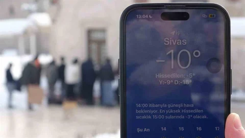 Dondurucu Soğukta Cuma Namazı