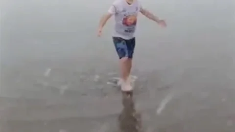 Kastamonu'da Kar Altında Yüzdü