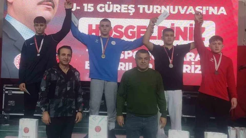 Afyonkarahisar'da Güreş Turnuvası Başarısı