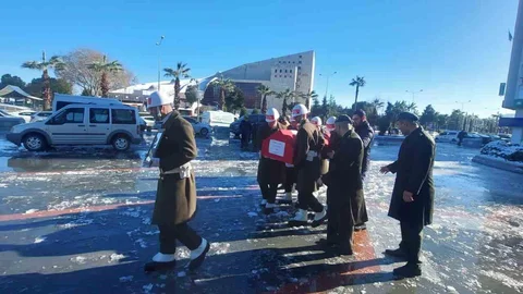 Samsunlu Kore Gazisi Son Yolculuğuna Uğurlandı