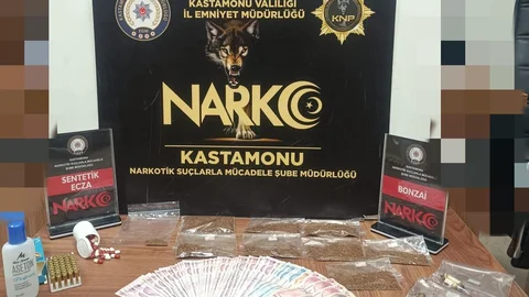 Kastamonu'da Uyuşturucu Operasyonu Gerçekleşti