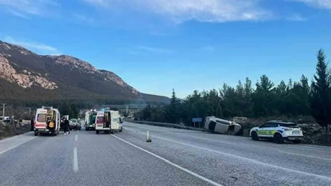 Muğla'da Trafik Kazası: 5 Yaralı