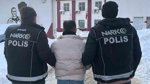 Şırnak'ta Uyuşturucu Suçundan Hapis Cezası Olan Şahıs Yakalandı