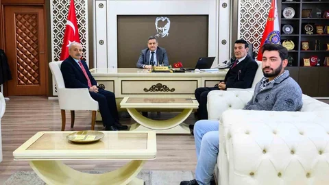 Malatya Emniyet Müdürü'ne Ziyaret Gerçekleşti