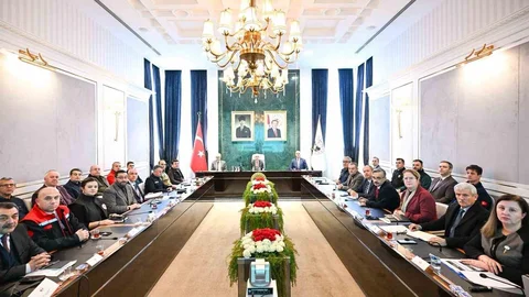 Kırklareli'nde Afet Koordinasyon Toplantısı