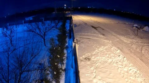 Meteorun Düşme Anı Görüntülendi