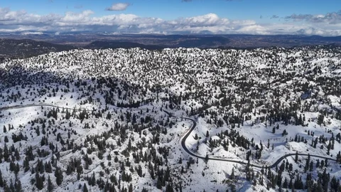 Mersin'de Kartpostallık Kış Manzarası