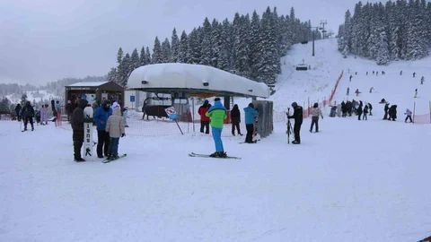 Kastamonu'da Kayak Sezonu Başladı