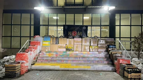 Şanlıurfa'da Kaçak Sigara Operasyonu