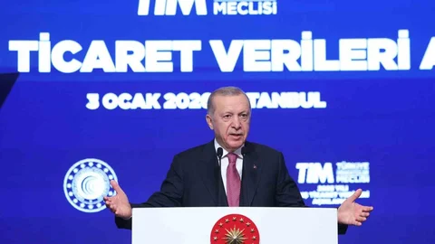 Cumhurbaşkanı Erdoğan'dan İhracat Açıklaması