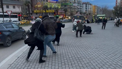 Bursa'da Fırtına Etkili Oldu