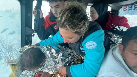 Siirt'te GES Tesisinde Mahsur Kaldı