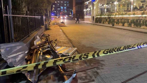 Samsun'da Fırtına Etkili Oldu