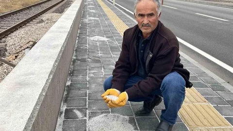 Beyaz Gübreler Karayolunu Kapladı