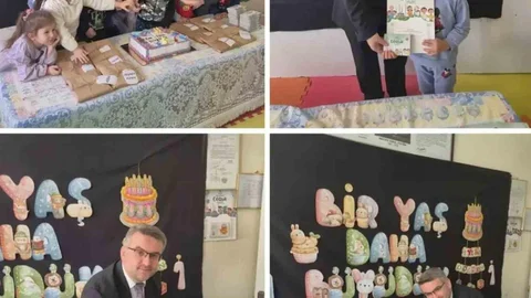 Çifteler’de Miniklerin Doğum Günü Kutlaması