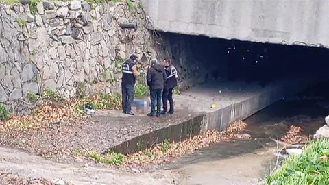 Bursa'da Dere Kenarında Ceset Bulundu