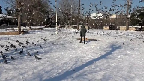 Gaziantep'te Kar ve Güneş Keyfi