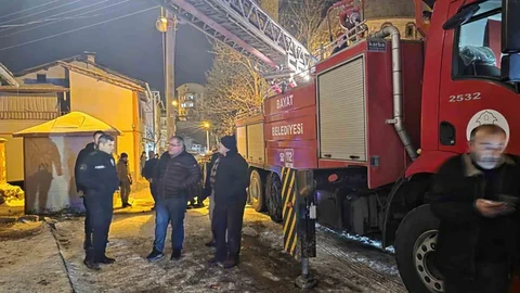 Çorum'da Sobadan Yangın Çıktı