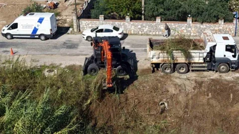 Fethiye'de Dere Temizliği Çalışması