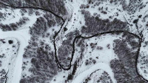 Kastamonu'da Kar Manzaraları Göz Kamaştırıyor